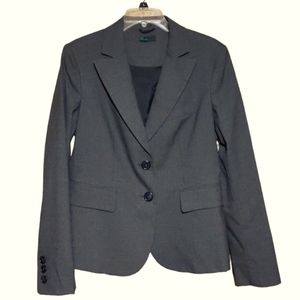 United colors of Benetton gray pinstripe blazer